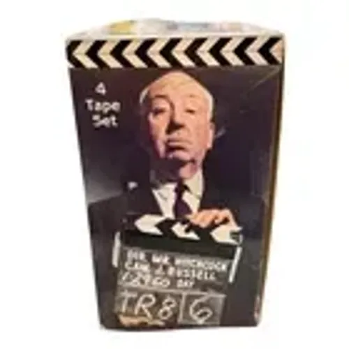 Box VHS Alfred Hitchcock Mystery Classics 4 Filmes Original