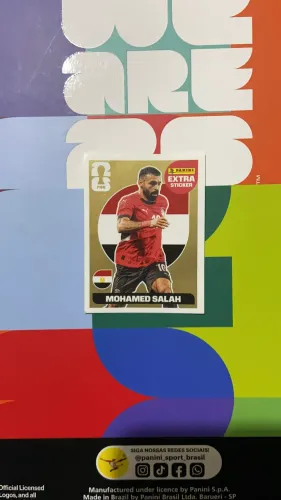 FIGURINHA LEGEND OURO - MOHAMED SALAH