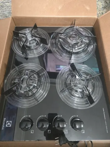 Cooktop 4 bocas a gás 