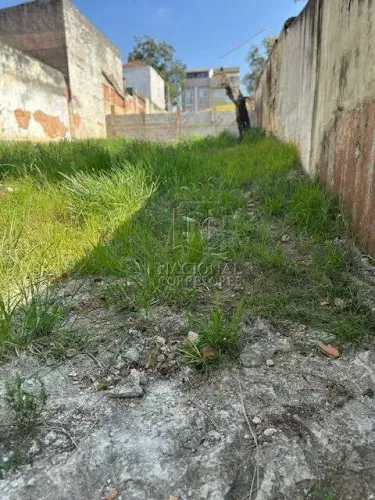 Terreno para venda no Jardim Utinga, plano sem construção, pronto para construir, 250 m² d