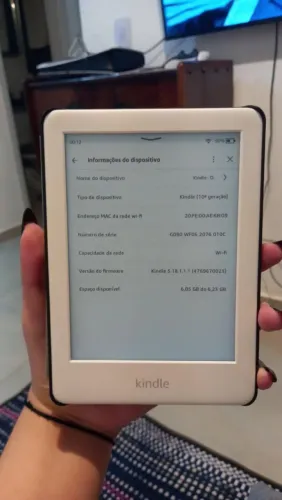 Kindle Branco 10° Geração 