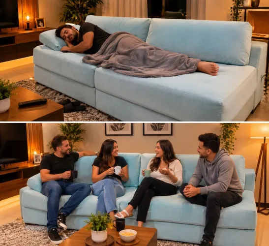 Sofa 4 lugares cama