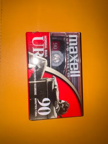 Fita Cassete Maxell Normal Bias Ur 60 Minutos Nova Lacrada