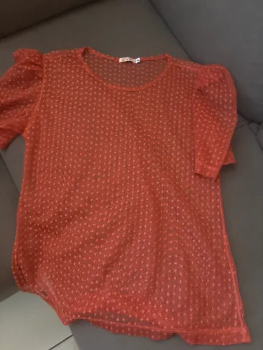 Blusa de tule manga princesa 
