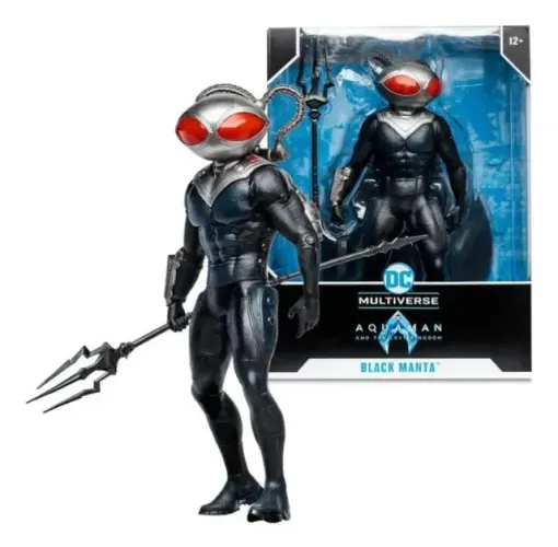 Dc Multiverse Aquaman - Black Manta 28cm - Original Mcfarlane
