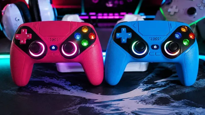 Controle sem fio RGB para PS5