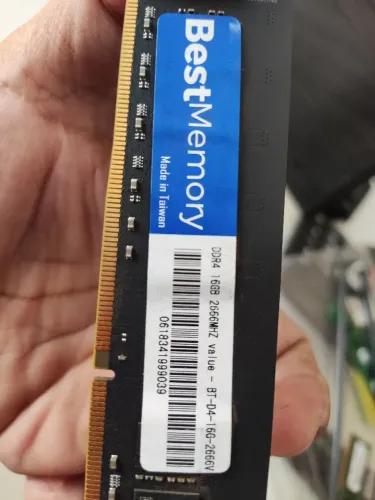Memória ddr4 16 gigas nova