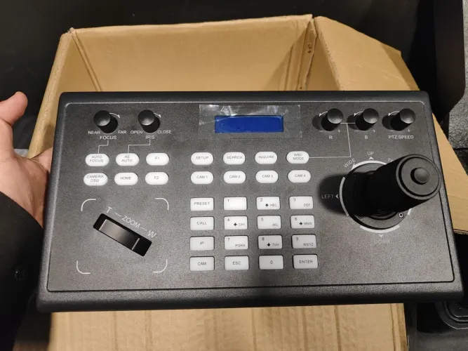 Controladora Câmeras PTZ World View KDB2000