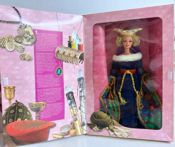 boneca Barbie Medieval Lady da coleção Great Eras de 1994