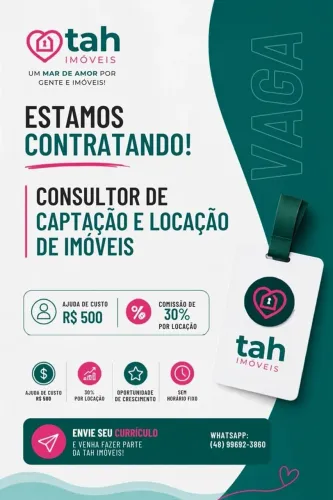 VAGA: CONSULTOR DE CAPTAÇÃO E LOCAÇÃO