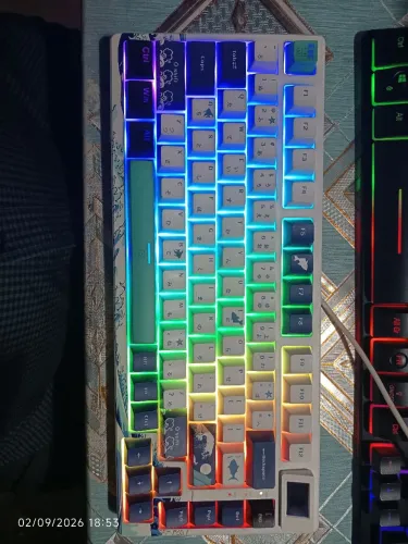 Teclado mecânico SK 80 switch otemu