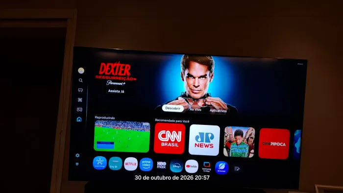 TV 65" Neo QLED 4K 65QN85D - Processador com IA, Upscaling 4K, Mini LED., Painel 120hz