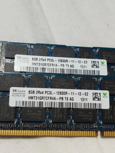 Memória RAM DDR3 8GB Ecc SK hynix 12800R 1600 MHz