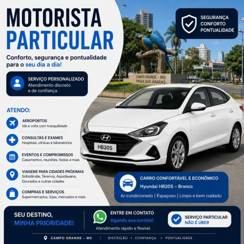 Motorista Particular | Concierge de Mobilidade ?