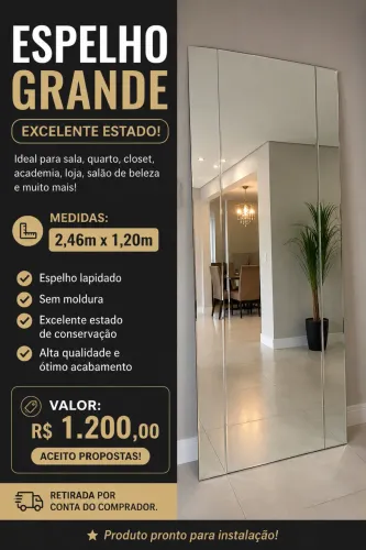 Espelho grande