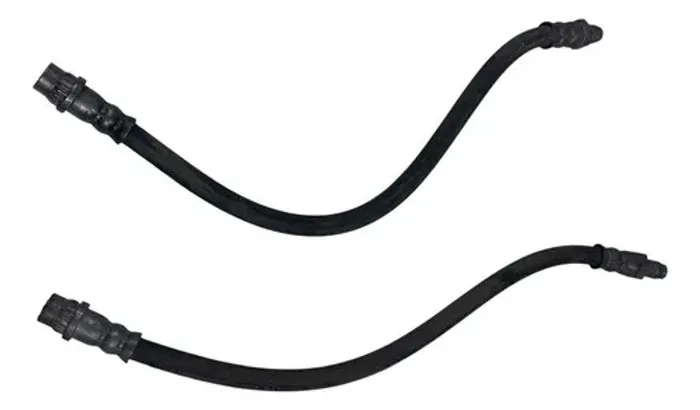 Par De Mangote De Freio Diant Renault Logan Sandero 2009/13 Preto