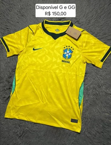 Camisa do Brasil - Tamanho G e GG