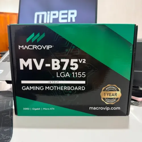 Placa mãe 1155 B75 DDR3 M2 HDMI Nova