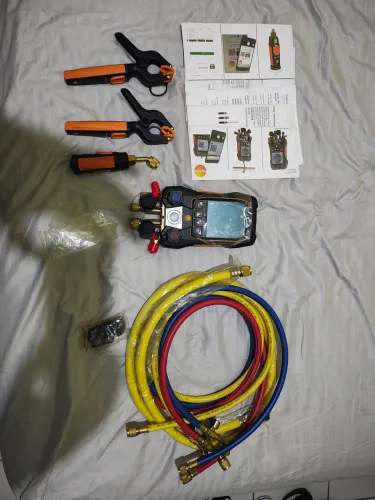 Ferramenta Kit Smart Vácuo Testo com Mangueiras 