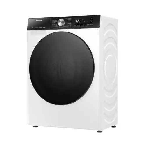 Lava e Seca Hisense 12kg Wi-Fi Nova Nota fiscal 3S Motor Inverter branca Touch - WD3S1