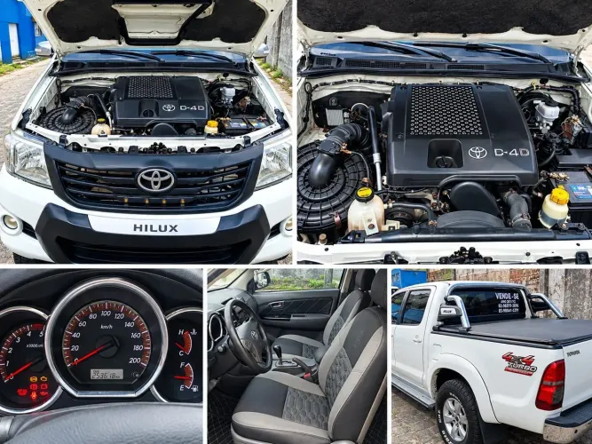 Toyota Hilux CD SRV D4-d 4X4 3.0 TDI Diesel AUT 2012