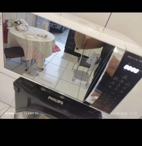 Microondas Electrolux espelhado !