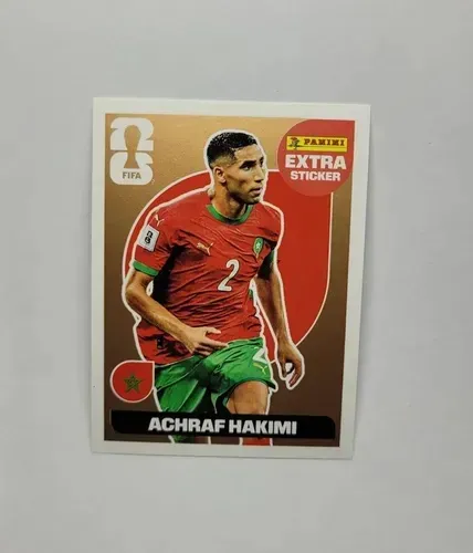 ACHRAF HAKIMI BRONZE figurinha da copa do mundo de 2026