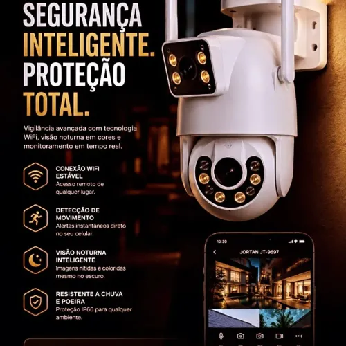 Câmera de Segurança 360°