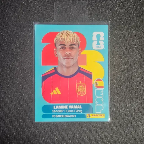 Lamine Yamal figurinha (ESP15) - Copa do mundo 2026