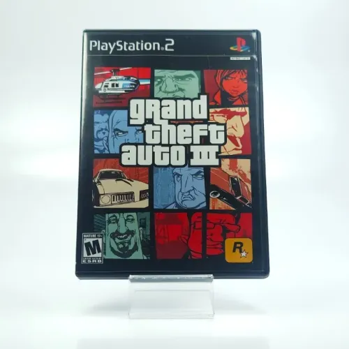 Grand Theft Auto III (GTA 3) - PlayStation 2 (Original)