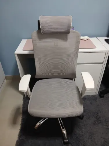 Vendo Cadeira De Escritório Dr. Office Prime, Mesh, Altura Ajustável, Cinza, DR-CH-PMN0DWF