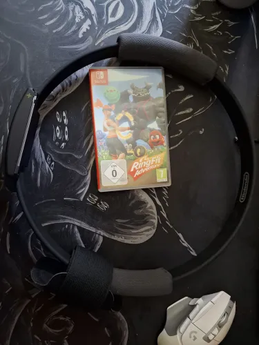 Nintendo Ring Fit aro de exercícios + jogo físico