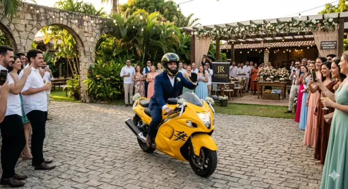 Seu casamento, festa e eventos de Hayabusa dos sonhos