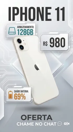 [TORRANDO] iPhone 11 128GB Branco - Oportunidade Única!