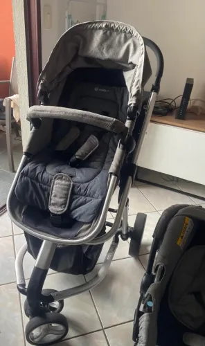 Carrinho de Bebê Safety 1st Mobi Trio Completo + Bebê Conforto