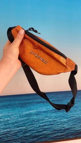 Pochete MAC Original Brilhante Laranja