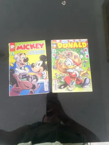 Gibis Mickey e pato Donald 