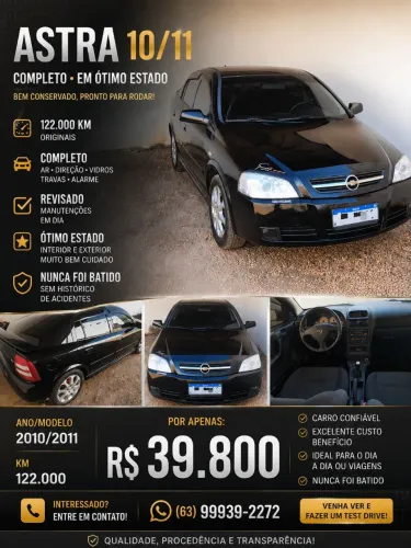Chevrolet Astra Advantage 2.0 MPFI 8V Flexpower 5P 2011