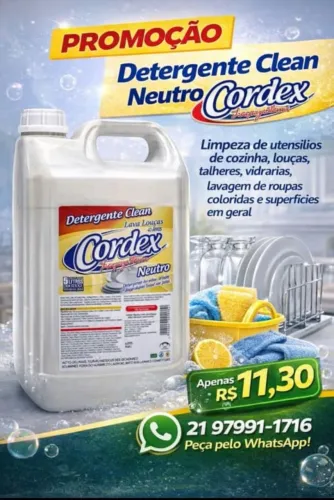 Detergente neutro 5 litros  cordex