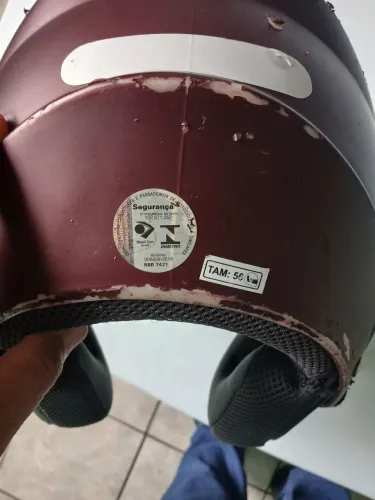 capacete aberto