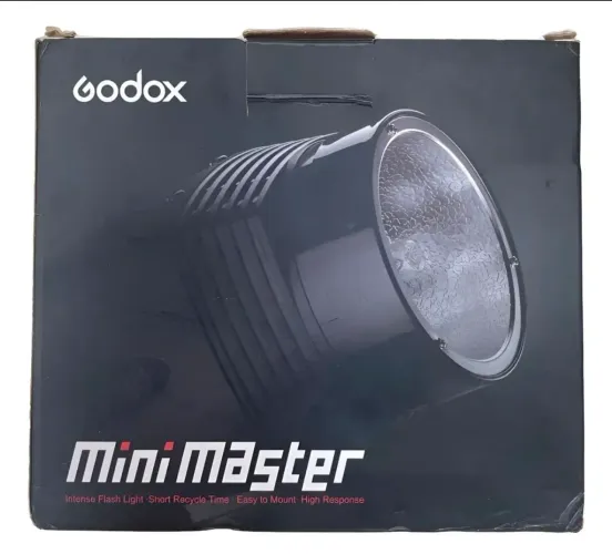 Flash Tocha Godox K-150a Mini 220v + Adap. Bowens <br>(Usado)<br>2