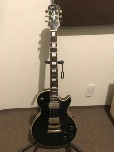 Guitarra Epiphone Custom by Gibson Les Paul com Captadores Gibson 
