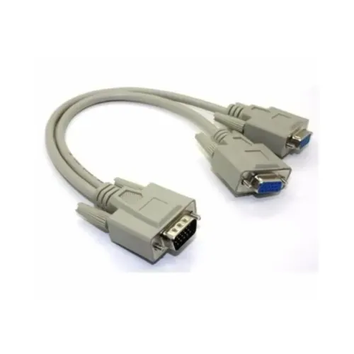 Adaptador VGA Macho para 2VGA Femea