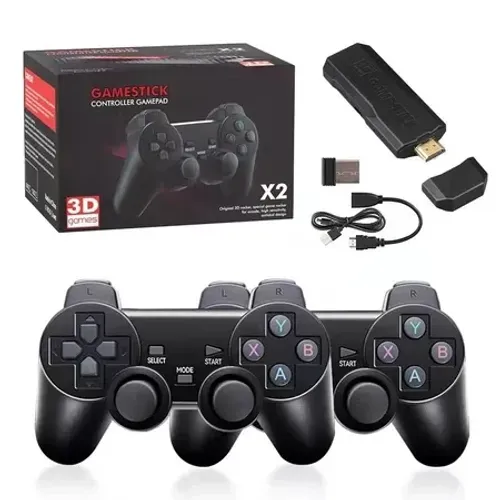 VIDEO GAME RETRO 40000 MIL JOGOS 2 CONTROLES SEM FIO - FAÇO ENTREGA
