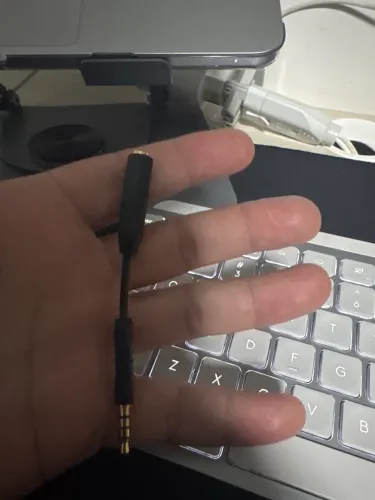 Mini extensor de fone p2