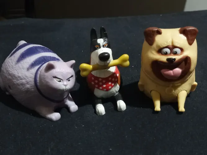 Mini lote pets a vida secreta dos bichos 2