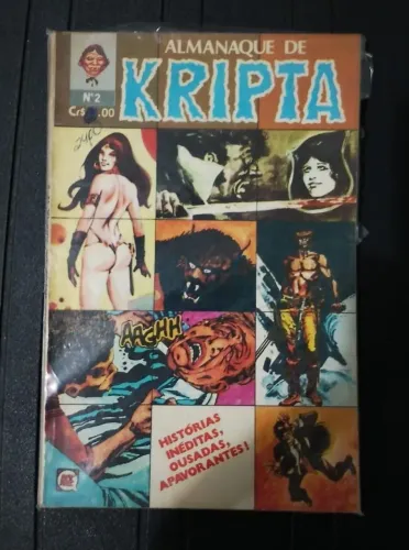 ALMANAQUE DE KRIPTA 2 (RGE, ANOS 70) RELIQUIA EDIÇÃO RARÍSSIMA EM ÓTIMO ESTADO