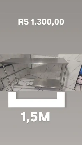 Bancada de Inox