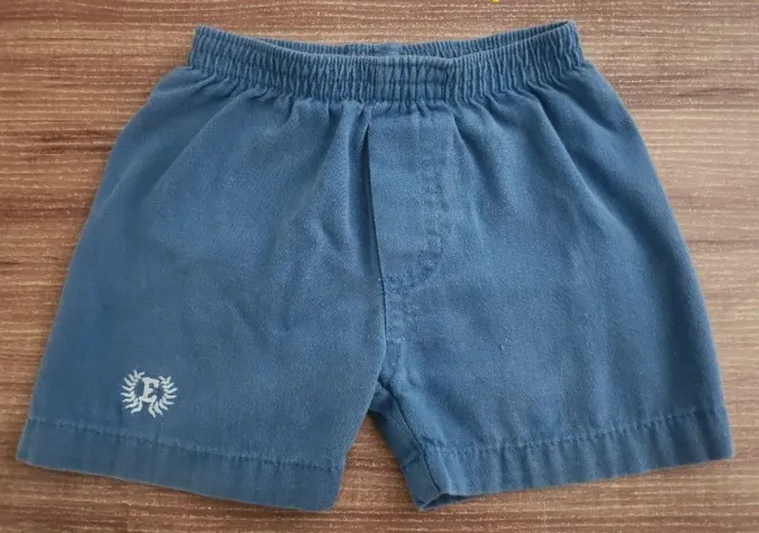 shorts social masculino elian G 9 a 12 meses