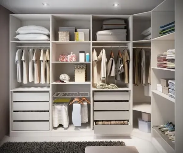 Organização personalizado para closet